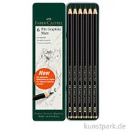 Artikelbild des Artikels “Faber-Castell PITT Graphite Matt - 6 Stifte im Metalletui “