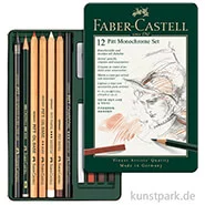 Artikelbild des Artikels “Faber-Castell PITT Monochrome Set klein - 12teilig “