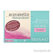 Artikelbild des Artikels “Fabriano Artistico Aquarellpapier, 25 Blatt, 300g, 12,5 x 18 cm, Satin “
