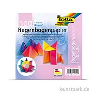 Artikelbild des Artikels “Faltblätter aus Regenbogenpapier, 110g, 100 Blatt 15 x 15 cm“