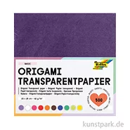 Artikelbild des Artikels “Faltblätter aus Transparentpapier, 500 Blatt, 42g - farbig sortiert 15 x 15 cm“