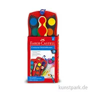 Artikelbild des Artikels “Faber-Castell CONNECTOR Farbkasten, 24 Farben inkl. Deckweiß “