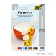 Artikelbild des Artikels “Faserseide Set, 23x32cm, 10 Blatt Strohseide farbig sortiert, 25g “