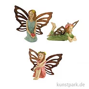 Artikelbild des Artikels “Miniatur Feen mit Flügel, 6,7 cm, 3 Stück sortiert “