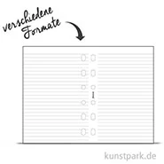 Artikelbild des Artikels “FILOFAX Einlagen - Linien Weiß, 70g “
