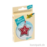 Artikelbild des Artikels “Filz Bastelset - Mini Filzini, Stern, 13-teilig “