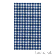 Artikelbild des Artikels “Filz mit Karomuster, Gingham, 30 x 40 cm, 1 mm Blau, Weißgrau“