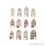 Artikelbild des Artikels “Filz Streuteile Nordic Häuser mit Klebepunkt, 3,5-4,2 cm, 12 Stück “