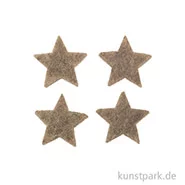 Artikelbild des Artikels “Filz-Streuteile - Stern - grün meliert “