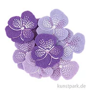 Artikelbild des Artikels “Filzstreuteile - Stiefmütterchen, Violett bestickt, 8 Stück “