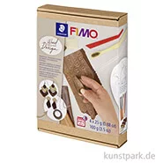 Artikelbild des Artikels “FIMO Modellierset mit 4 x 25 g + Zubehör - Wood Design “