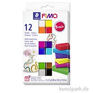 Artikelbild des Artikels “FIMO soft Modelliermassen Set - Basic Colours, 12 x 25 g “