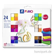 Artikelbild des Artikels “FIMO soft Modelliermassen Set - Basic Colours, 24 x 25 g “