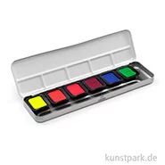 Artikelbild des Artikels “FINETEC Neonfarben in 6er Metallkasten - Premium Serie “