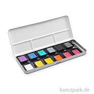 Artikelbild des Artikels “FINETEC Perlglanzfarben in 12er Metallkasten - Rainbow Essential “