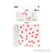 Artikelbild des Artikels “Flachbeutel mit Sticker - Rosa, klein “