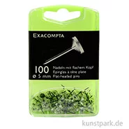 Artikelbild des Artikels “Flachkopfnadeln, Kristall, Durchmesser 5 mm, 100 Stück “