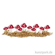 Artikelbild des Artikels “Mini Fliegenpilze mit Moos 2-3 cm, 10 Stück“