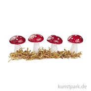 Artikelbild des Artikels “Mini Fliegenpilze mit Moos 4,5 cm, 4 Stück“