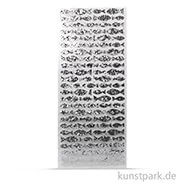 Artikelbild des Artikels “Flitter-Sticker - Fische - silber “