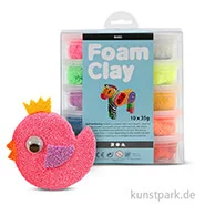 Artikelbild des Artikels “Foam Clay Basic Sortiment mit 10 Stück 35g “