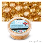 Artikelbild des Artikels “Foam Clay Metallic - Modelliermasse mit kleinen Perlen, 35 g Gold“