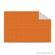 Artikelbild des Artikels “Fotokarton Modellbau - DIN A4 Blatt | Holzschindeln rot“