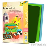 Artikelbild des Artikels “Fotokarton Set, 22x32 cm, 300g, 10 Blatt farbig sortiert “