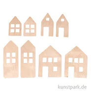 Artikelbild des Artikels “Furnierholz Lichthäuser, Natur, 5,5-10 cm, Stärke 1 mm, 8 Stück “
