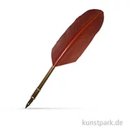 Artikelbild des Artikels “Gänsefeder mit Halterung und Schreibfeder “