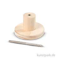 Artikelbild des Artikels “Garderobenknauf aus Holz - Kreis 7 cm“