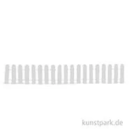 Artikelbild des Artikels “Mini Gartenzaun - Weiß 30 cm Länge, 3 cm Höhe “