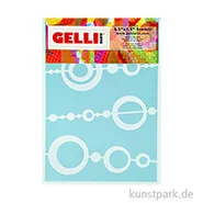Artikelbild des Artikels “Gelli Arts - Stencil, Bead, 12,7 x 17,8 cm “