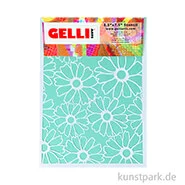 Artikelbild des Artikels “Gelli Arts - Stencil, Flower, 12,7 x 17,8 cm “