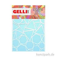 Artikelbild des Artikels “Gelli Arts - Stencil, Geo, 12,7 x 17,8 cm “