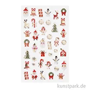 Artikelbild des Artikels “Gelsticker - Christmas, Put A Bow On It, Pixel, 41 Aufkleber “