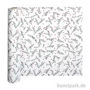 Artikelbild des Artikels “Geschenkpapier - Tannenzweig mit Kugeln, 80 g, 57 cm x 75 m “