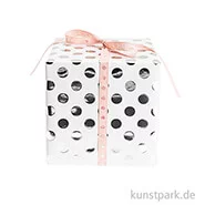 Artikelbild des Artikels “Geschenkpapier - Weiß mit Silber Punkte, 200 x 70 cm “