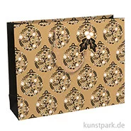 Artikelbild des Artikels “Geschenktasche Weihnachten Black Holly, 37,3 x 11,8 x 27,5 cm “