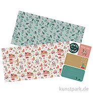 Artikelbild des Artikels “Geschenkumschläge Set, Weihnachten Natur, 11 x 22 cm “