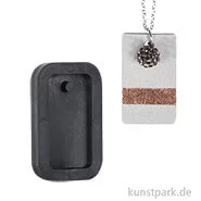 Artikelbild des Artikels “Gießform - Anhänger Rechteck - 1,9 x 3,9 cm, Stück “