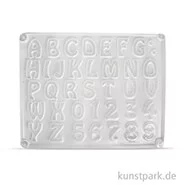 Artikelbild des Artikels “Gießform - Buchstaben und Zahlen, 37 Motive, 2 - 3 cm “