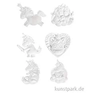 Artikelbild des Artikels “Gießform - Einhörner, 6 Motive, 6-10 cm “