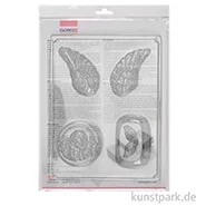 Artikelbild des Artikels “Gießform - Engelsflügel, 4 Motive, 21 x 30 cm “