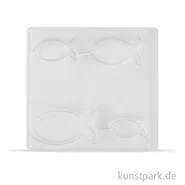Artikelbild des Artikels “Gießform - Fische 4er Set, 7,5 - 14,5 cm, Tiefe 3 cm “