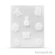 Artikelbild des Artikels “Gießform - Frühlingsmotive, 8 Motive, 3 - 5 cm “