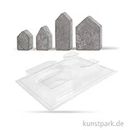 Artikelbild des Artikels “Gießform Häuser 4er Set, 5,5-10 cm, Tiefe 3 cm “
