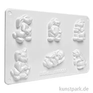 Artikelbild des Artikels “Gießform - Hasenkinder, 6 Motive “