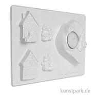 Artikelbild des Artikels “Gießform - Kerzenhalter, Winterlandschaft “