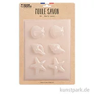Artikelbild des Artikels “Gießform - Maritim, 6 Motive, je 60 x 60 mm “